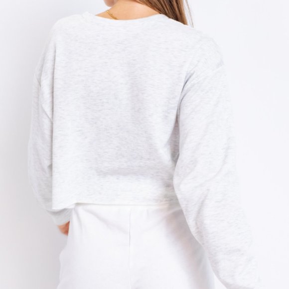 Vintage Graphic Tiger Cropped Sweatshirt - Picture 5 of 9